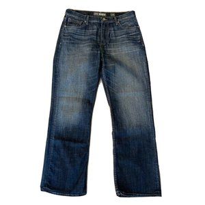 BKE Jeans Tyler Men’s Dark Wash Bootleg Cut Size 34R